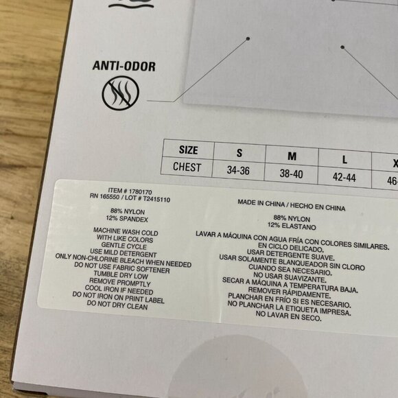 NEW 32Degrees Cool Men's M 3-Pack Comfort Mesh Tank Tops White Nylon & Spandex - Picture 4 of 5